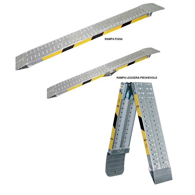 Vendita online Rampe leggere fisse o pieghevoli senza bordo